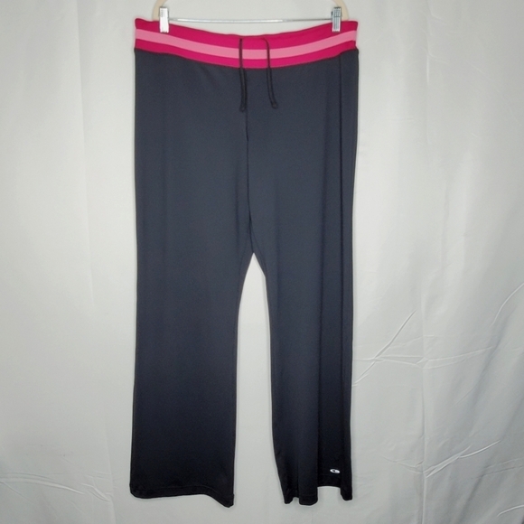 Champion Wide Leg Yoga Pants Size 2X Tall Stretch Hi-Rise Leggings Activewear - Picture 1 of 13